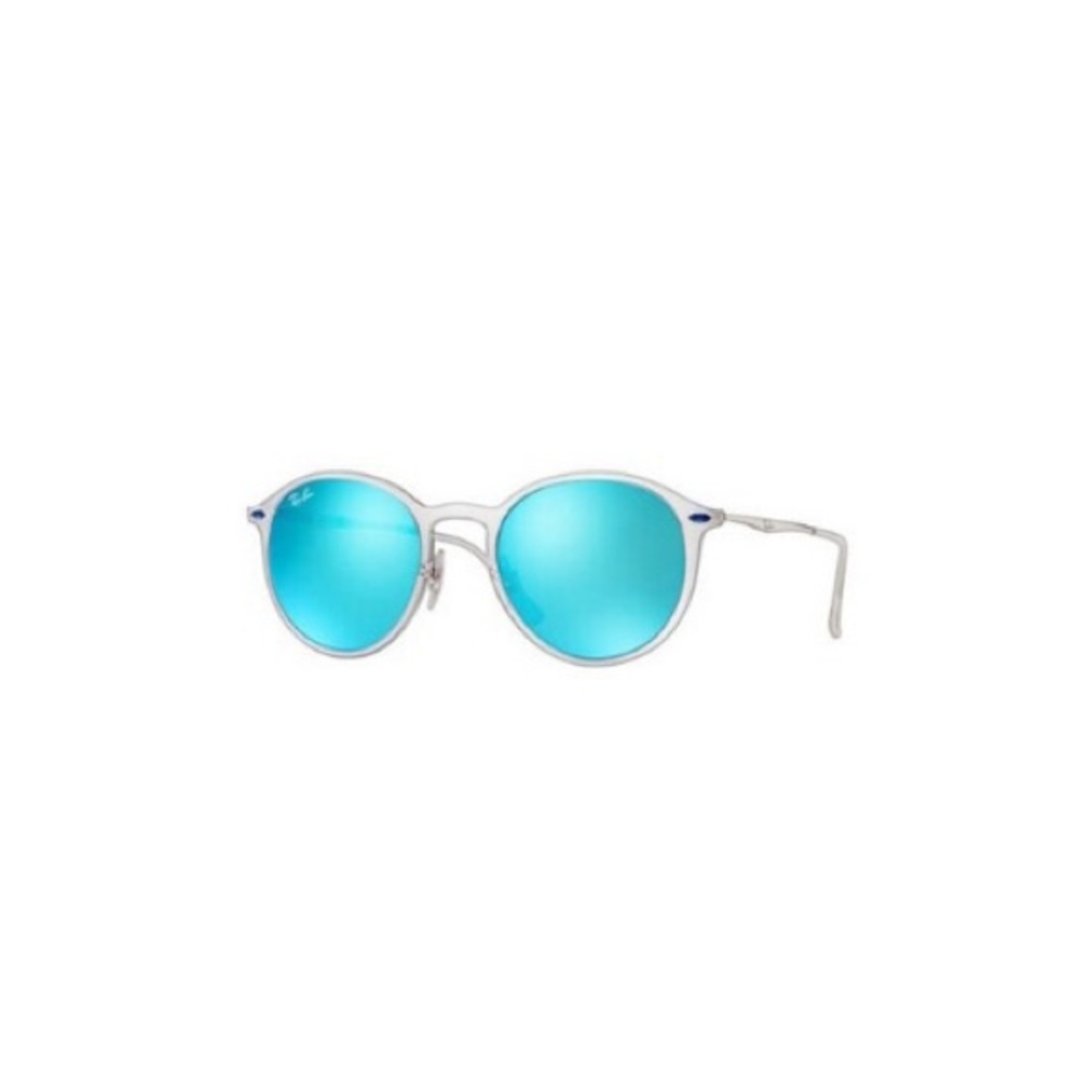 Round Mirrored Ray Ban Sunglasses